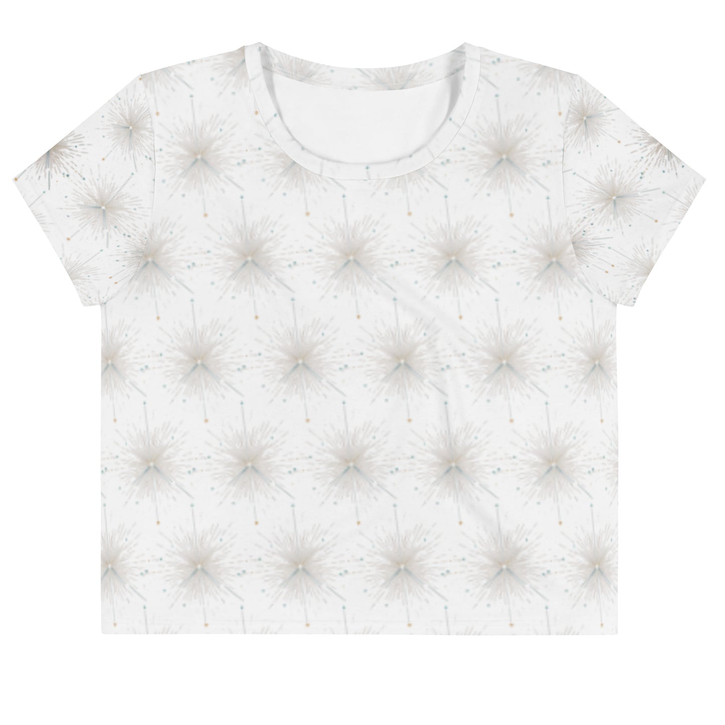 Prizm Path Starburst All-Over Print Crop Tee