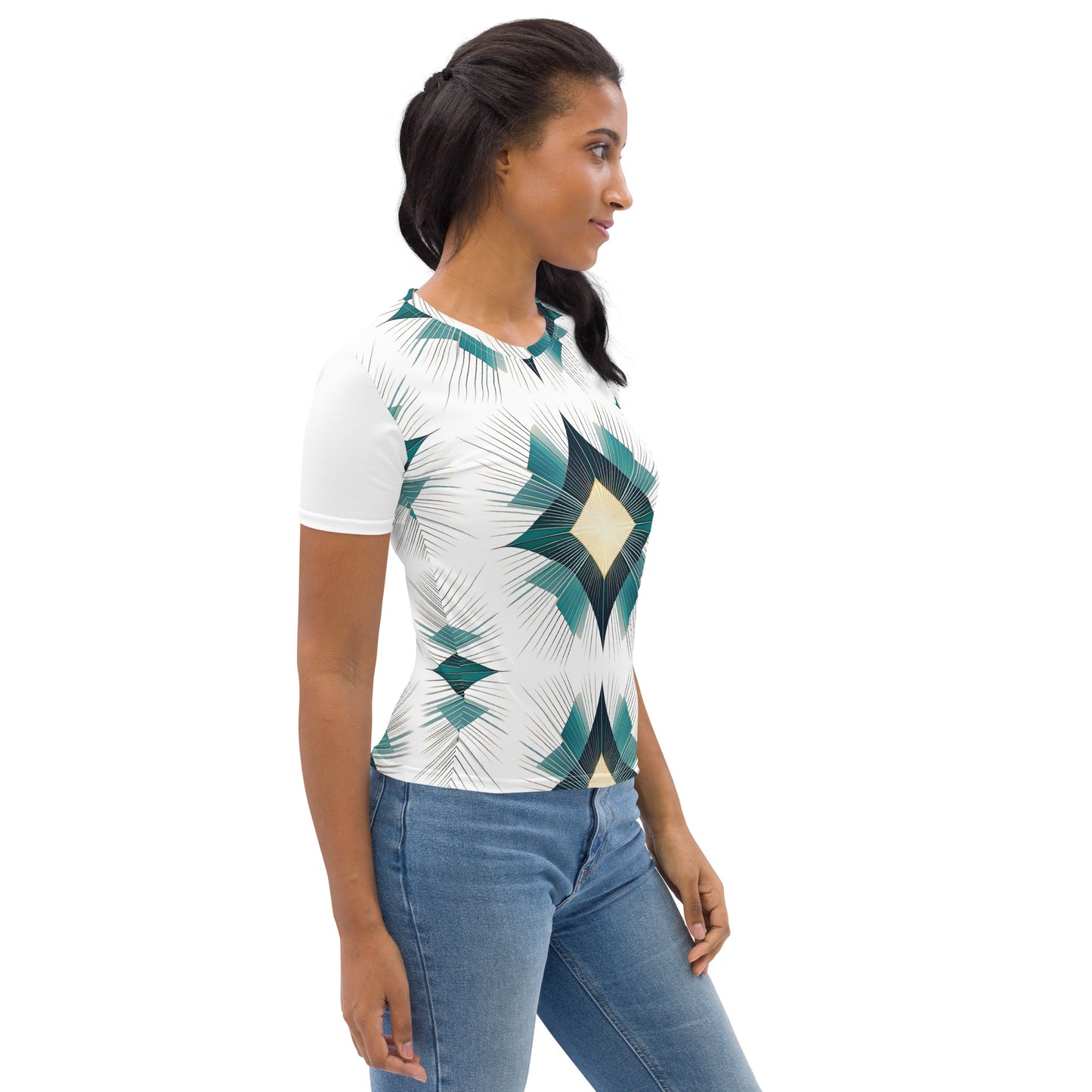 Prizm Path All-Over Print Women's T-shirt