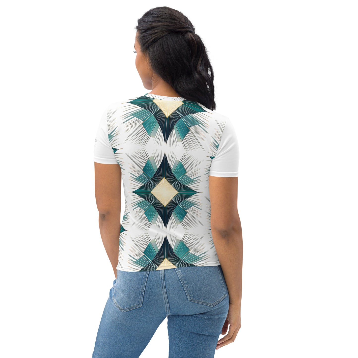 Prizm Path All-Over Print Women's T-shirt