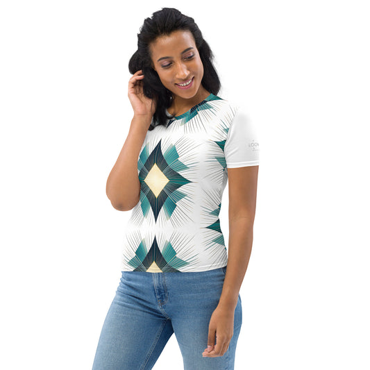 Prizm Path All-Over Print Women's T-shirt