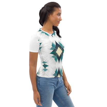 Prizm Path All-Over Print Women's T-shirt