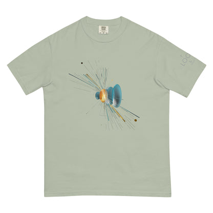 Lens Refraction Series: Burst of Light garment-dyed heavyweight t-shirt