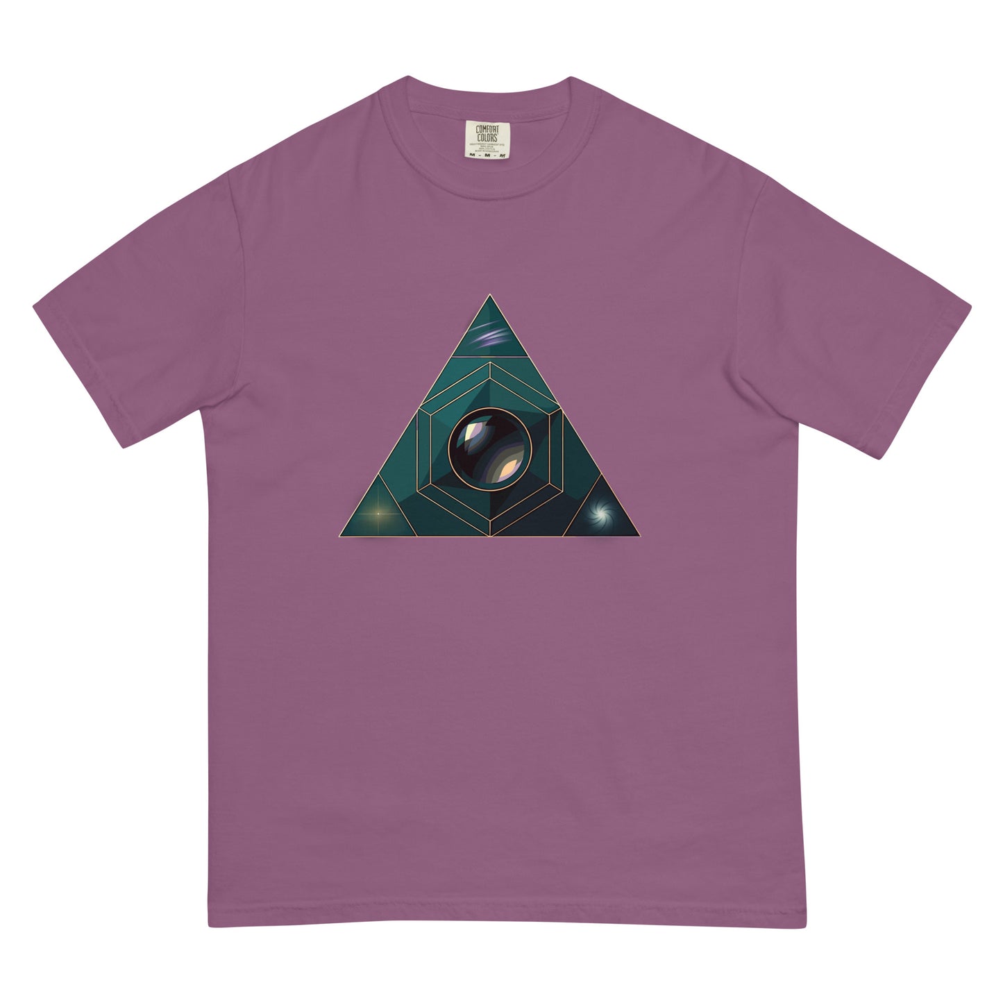 Exposure Triangle garment-dyed heavyweight t-shirt
