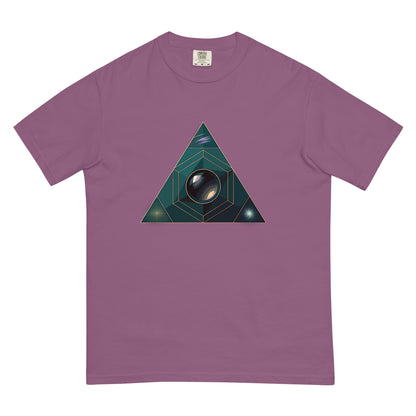 Exposure Triangle garment-dyed heavyweight t-shirt