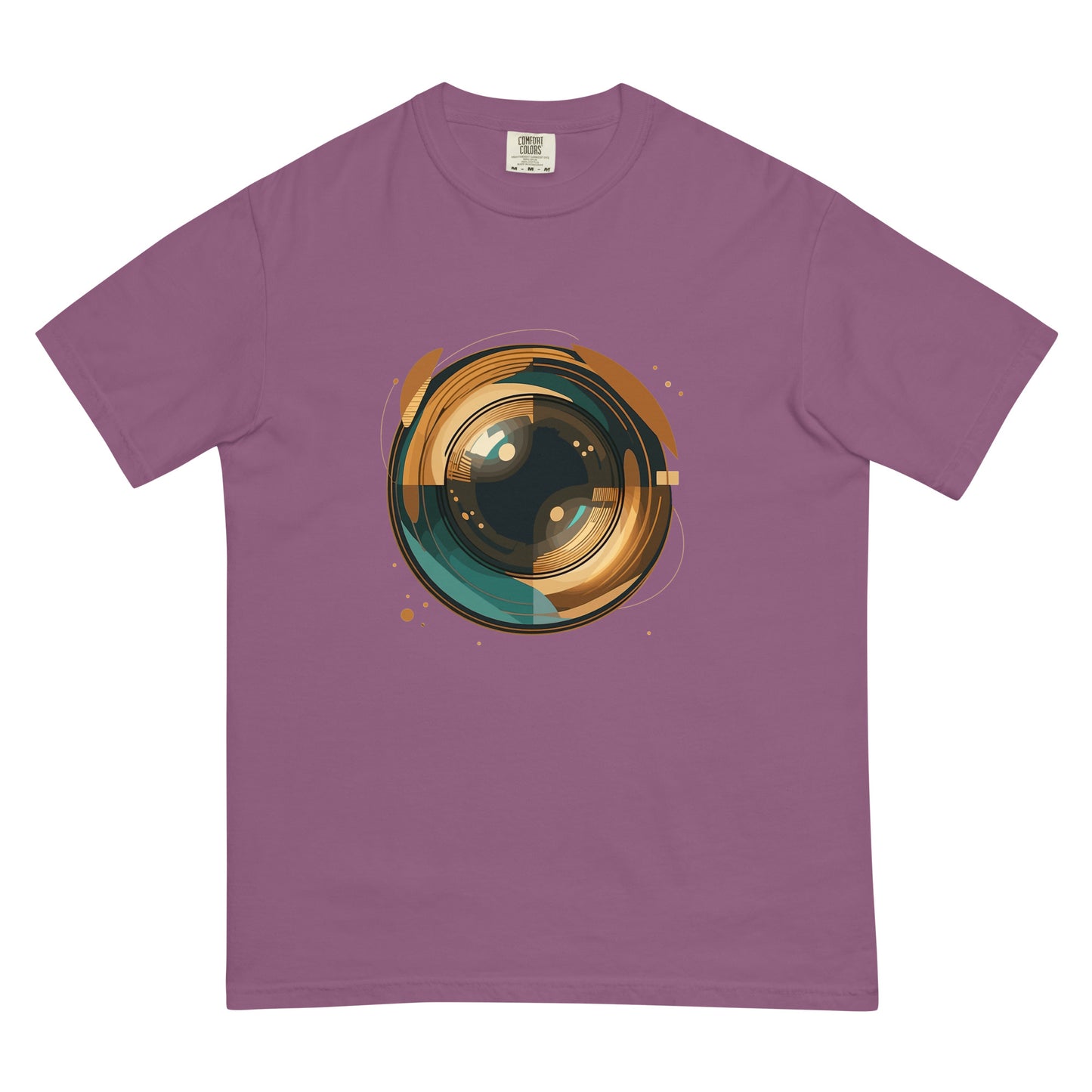 Lens Reflections garment-dyed heavyweight t-shirt