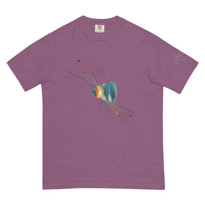 Lens Refraction Series: Burst of Light garment-dyed heavyweight t-shirt