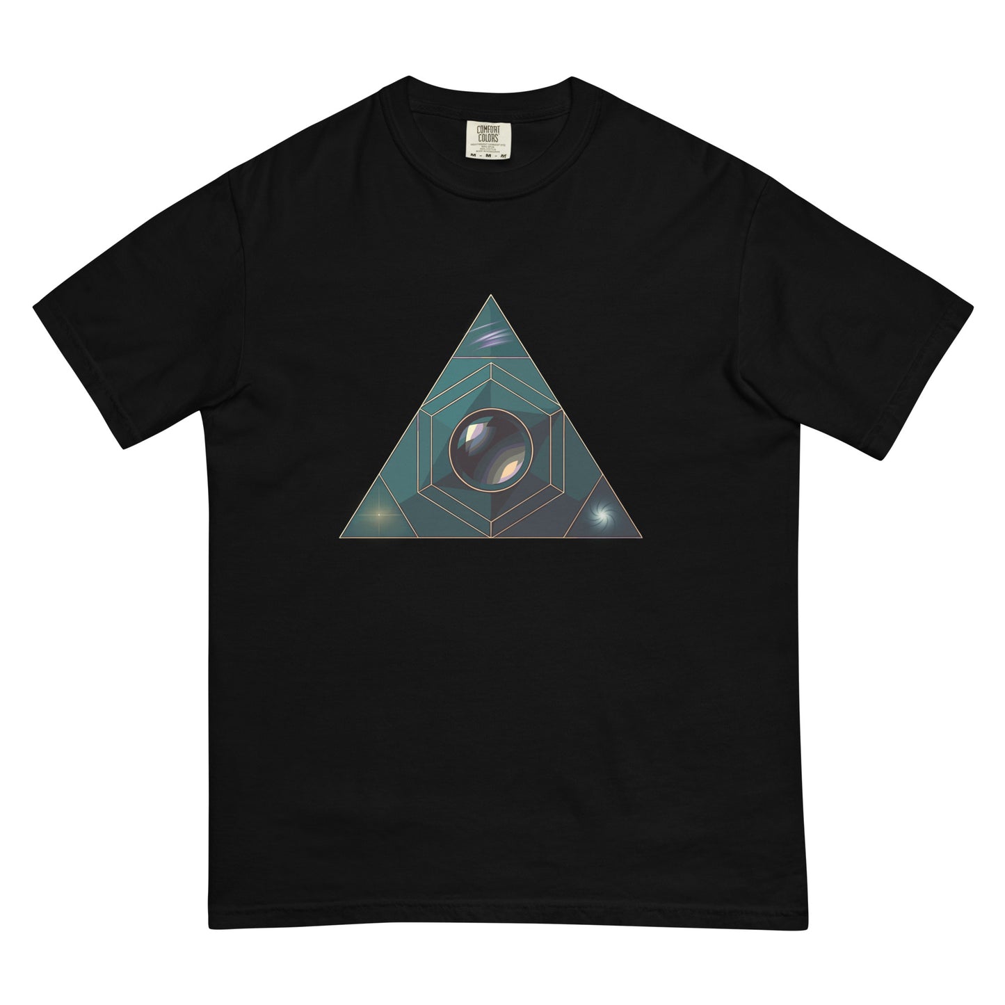 Exposure Triangle garment-dyed heavyweight t-shirt