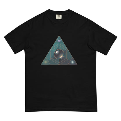 Exposure Triangle garment-dyed heavyweight t-shirt