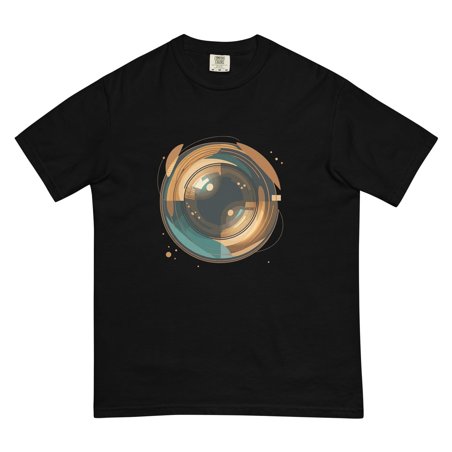 Lens Reflections garment-dyed heavyweight t-shirt