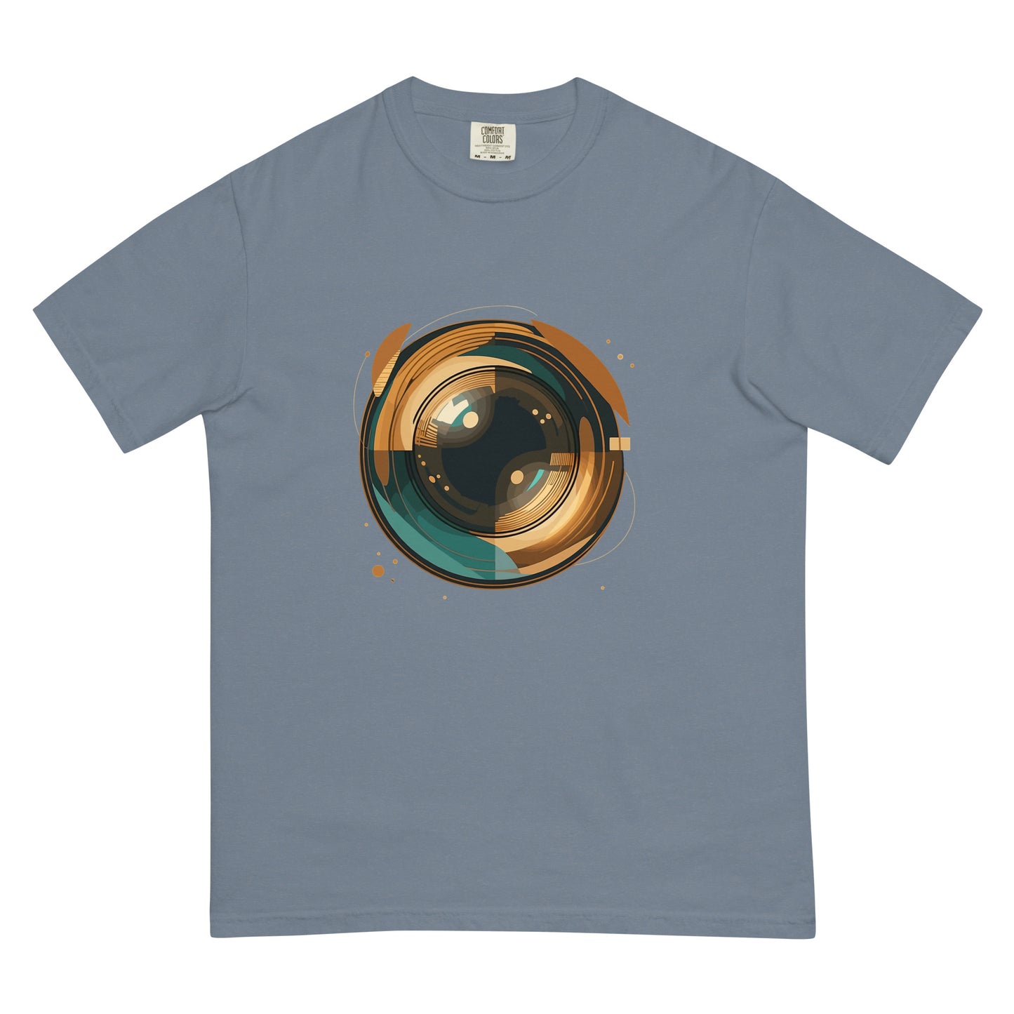 Lens Reflections garment-dyed heavyweight t-shirt