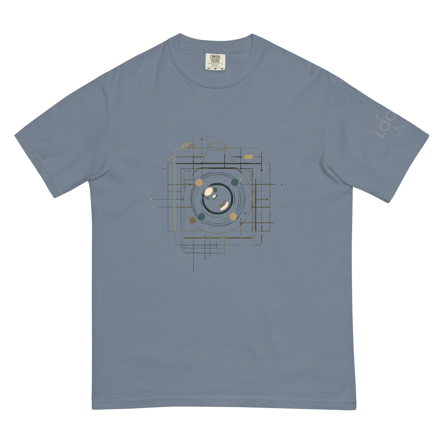 Loomin Lightgrid garment-dyed heavyweight t-shirt