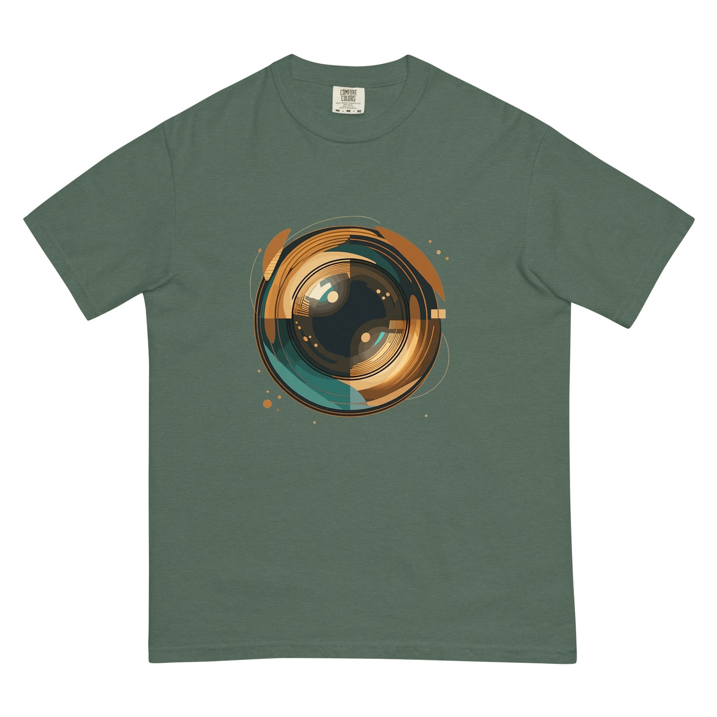Lens Reflections garment-dyed heavyweight t-shirt