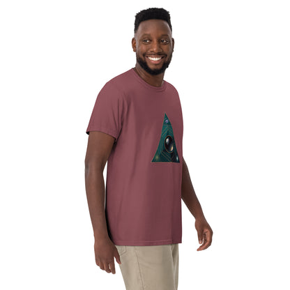 Exposure Triangle garment-dyed heavyweight t-shirt