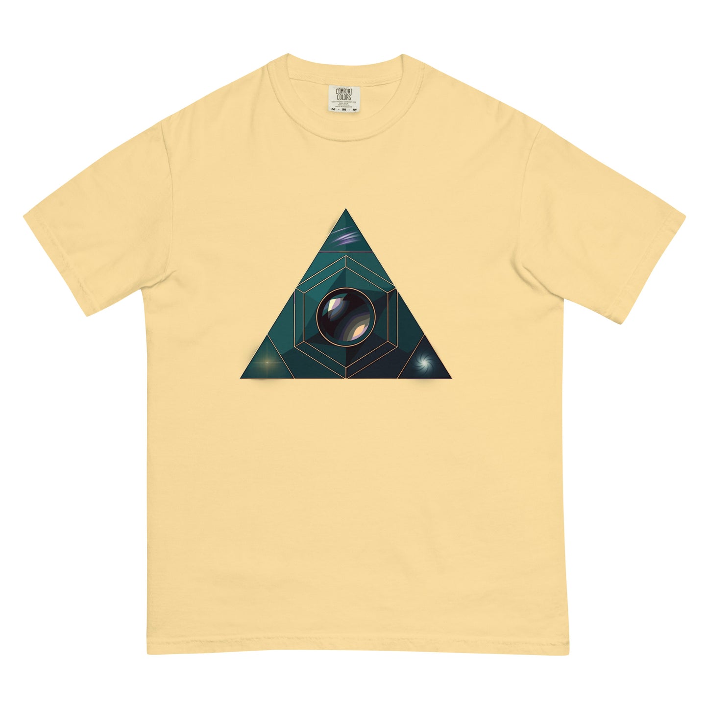 Exposure Triangle garment-dyed heavyweight t-shirt