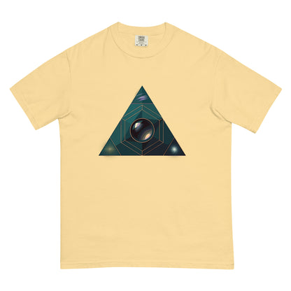 Exposure Triangle garment-dyed heavyweight t-shirt