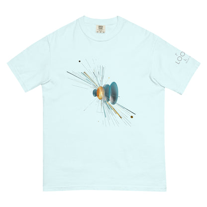 Lens Refraction Series: Burst of Light garment-dyed heavyweight t-shirt
