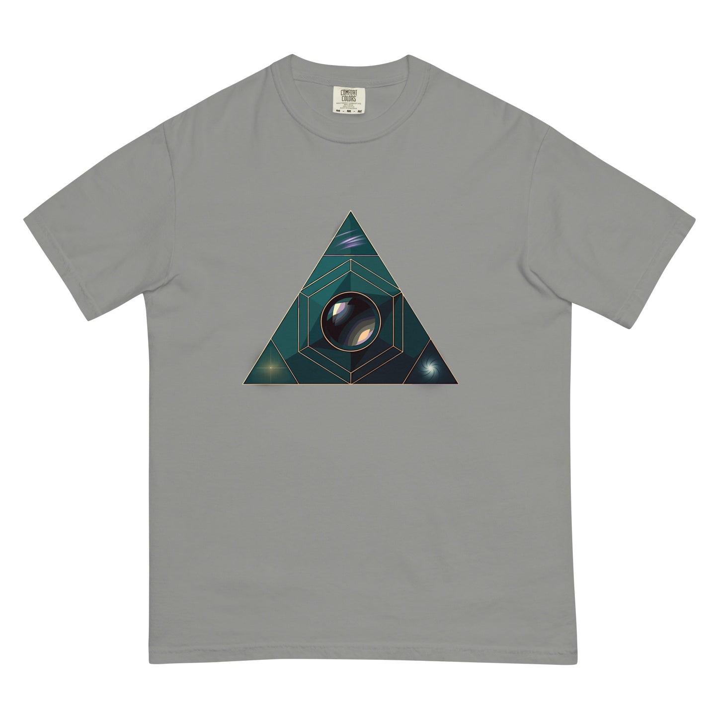 Exposure Triangle garment-dyed heavyweight t-shirt