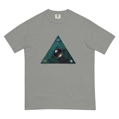Exposure Triangle garment-dyed heavyweight t-shirt