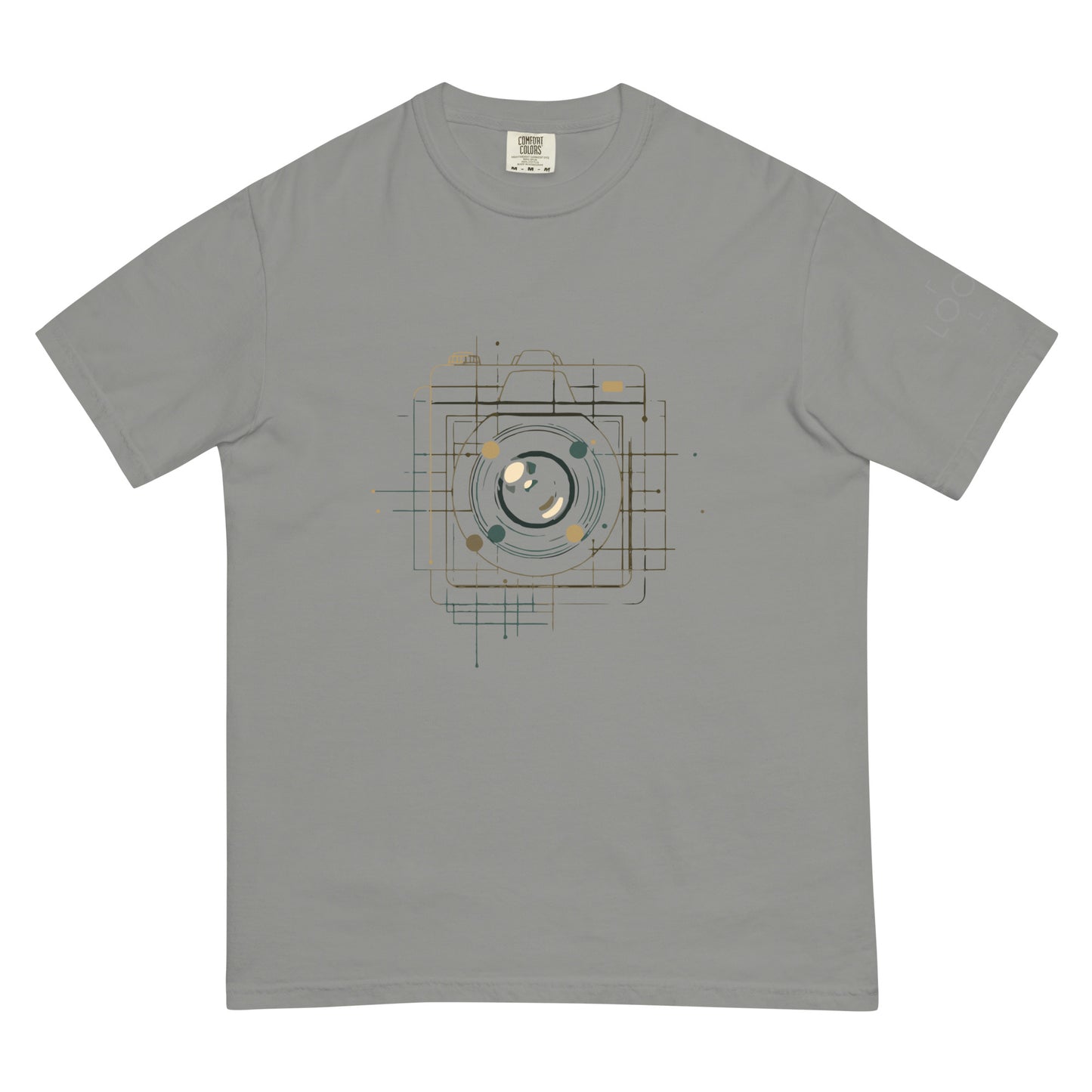 Loomin Lightgrid garment-dyed heavyweight t-shirt