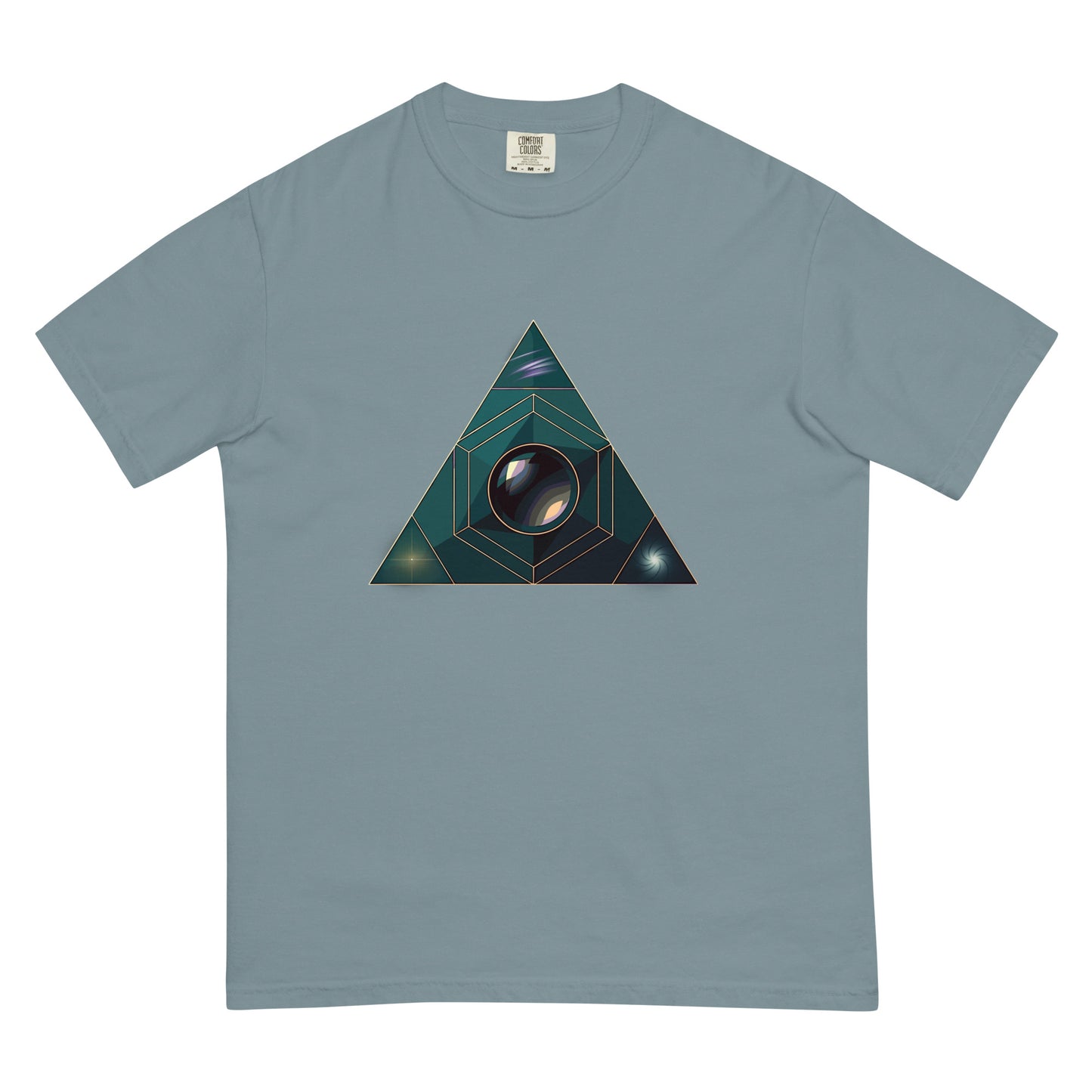 Exposure Triangle garment-dyed heavyweight t-shirt
