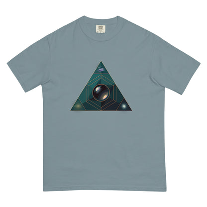 Exposure Triangle garment-dyed heavyweight t-shirt