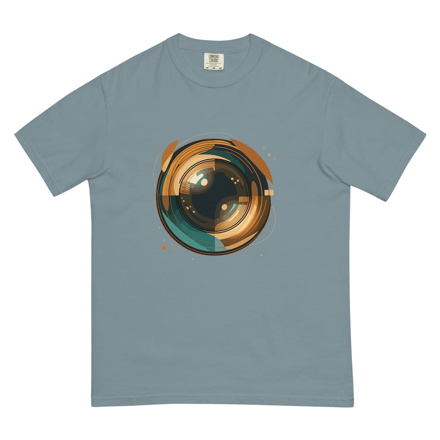 Lens Reflections garment-dyed heavyweight t-shirt