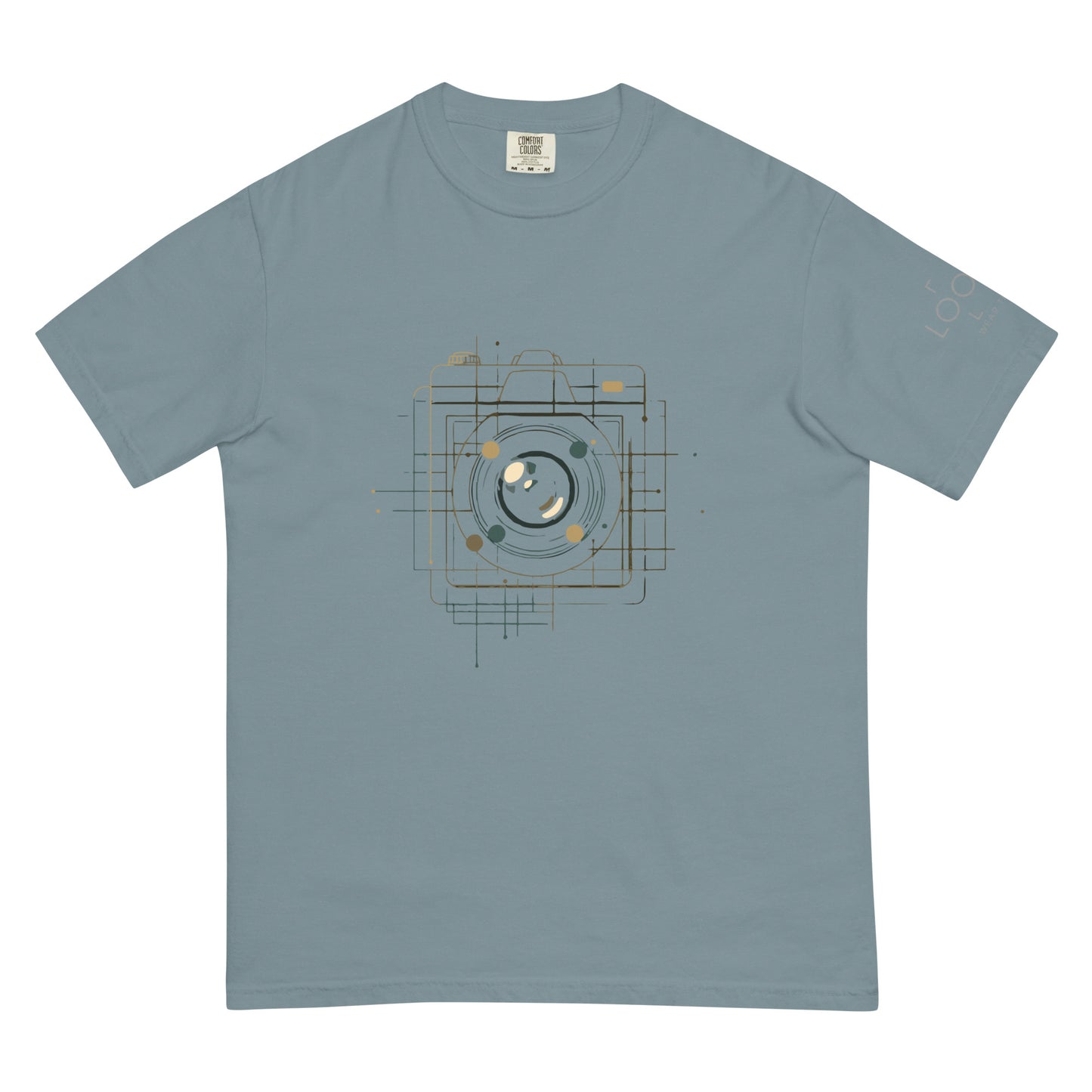 Loomin Lightgrid garment-dyed heavyweight t-shirt