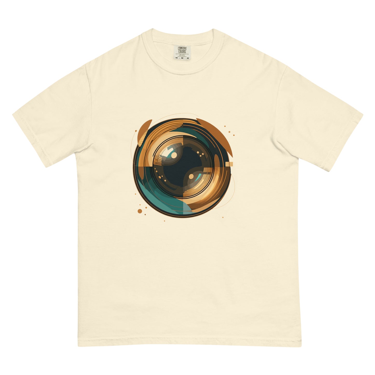 Lens Reflections garment-dyed heavyweight t-shirt