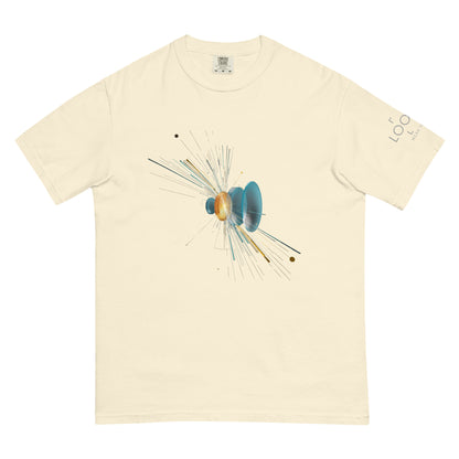 Lens Refraction Series: Burst of Light garment-dyed heavyweight t-shirt
