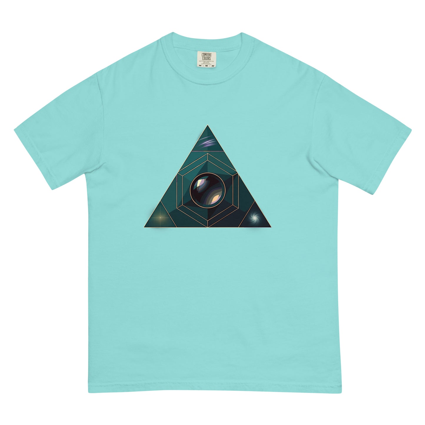 Exposure Triangle garment-dyed heavyweight t-shirt