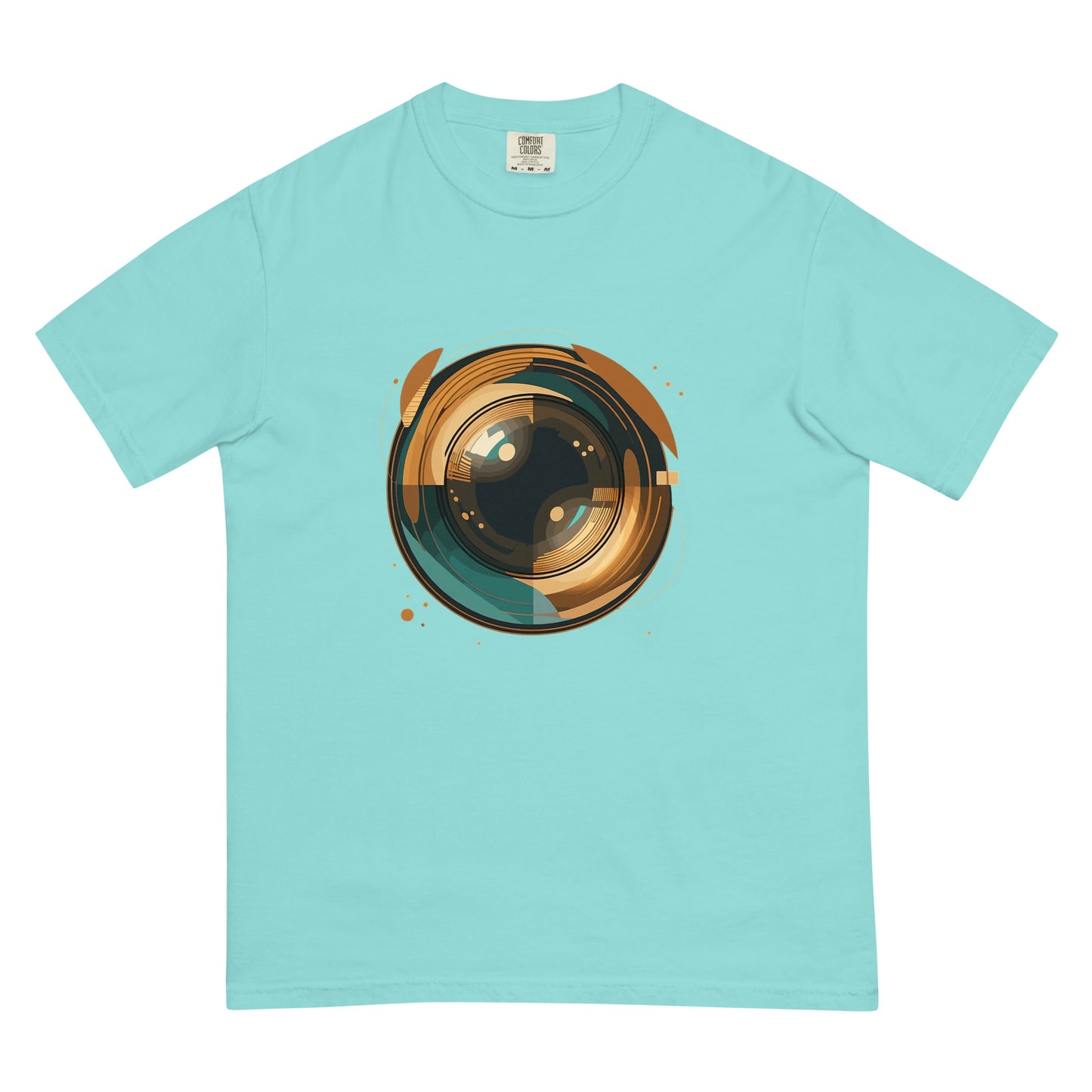 Lens Reflections garment-dyed heavyweight t-shirt
