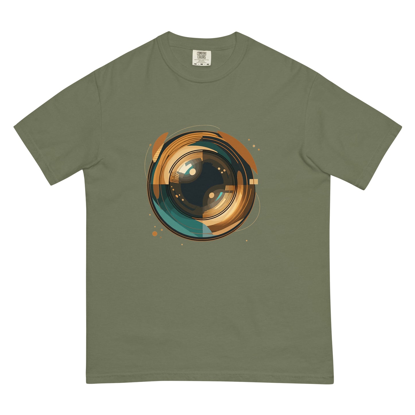 Lens Reflections garment-dyed heavyweight t-shirt