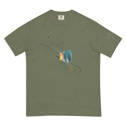 Lens Refraction Series: Burst of Light garment-dyed heavyweight t-shirt