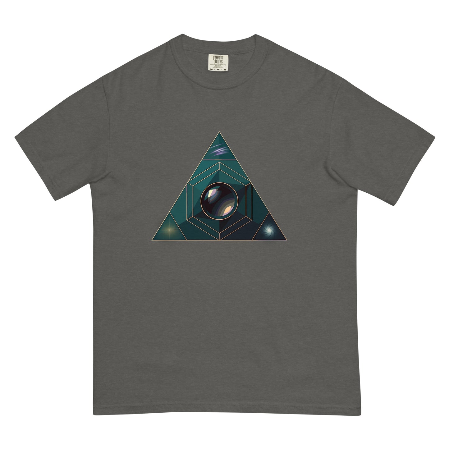 Exposure Triangle garment-dyed heavyweight t-shirt