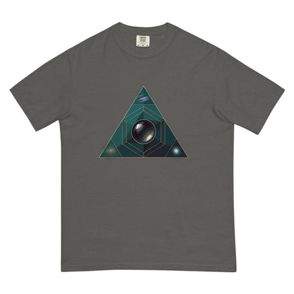 Exposure Triangle garment-dyed heavyweight t-shirt