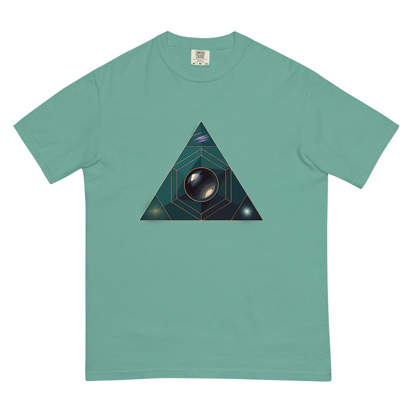 Exposure Triangle garment-dyed heavyweight t-shirt