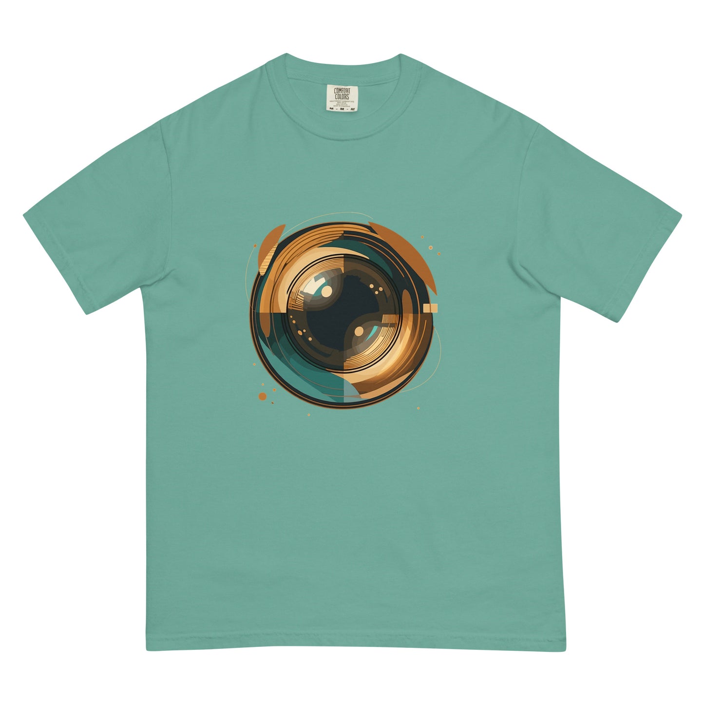 Lens Reflections garment-dyed heavyweight t-shirt