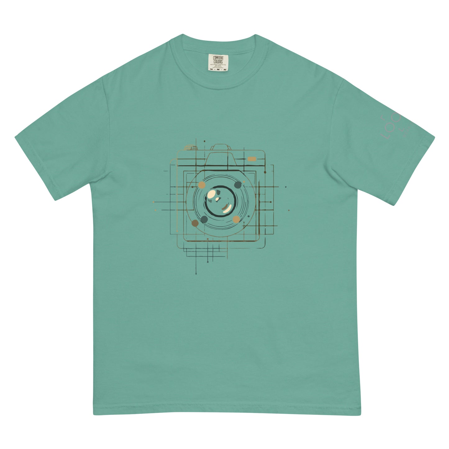 Loomin Lightgrid garment-dyed heavyweight t-shirt