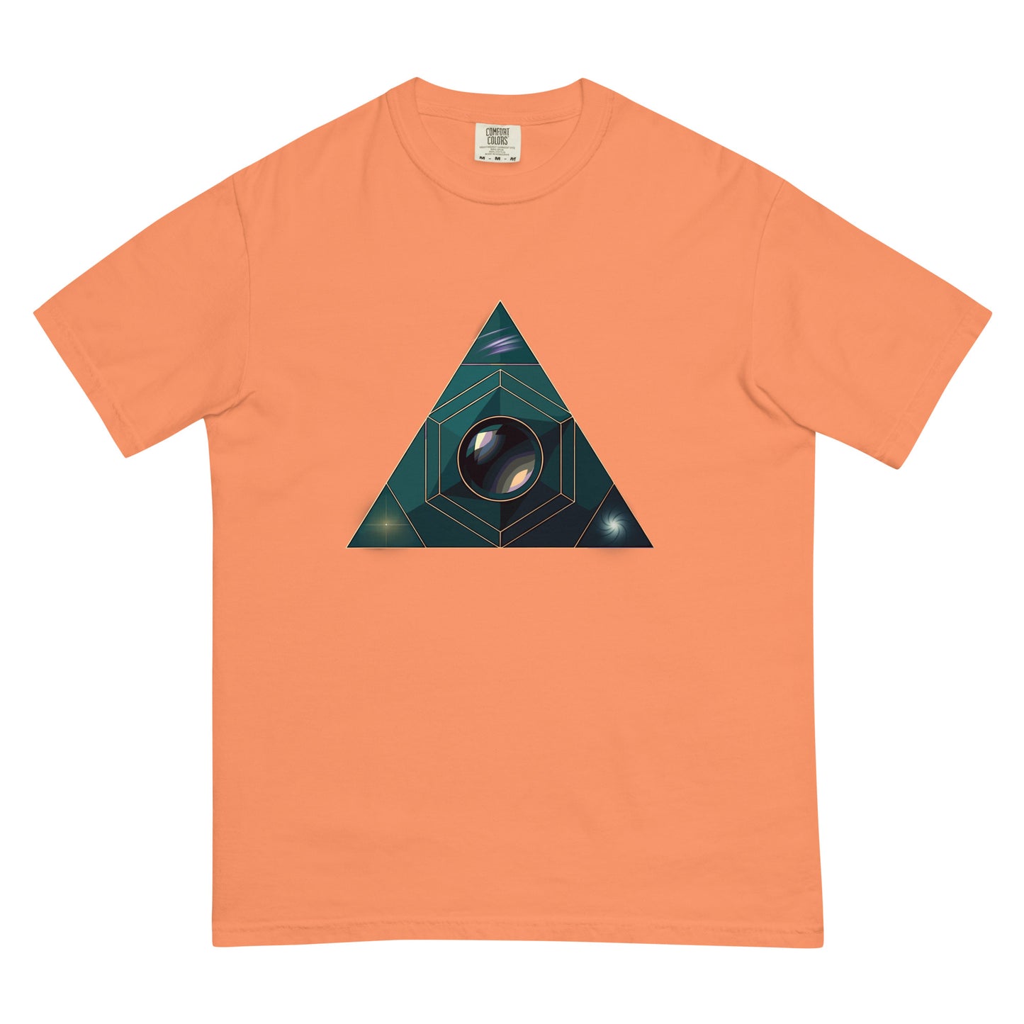 Exposure Triangle garment-dyed heavyweight t-shirt