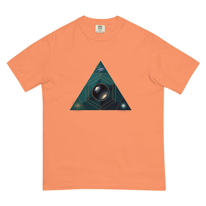 Exposure Triangle garment-dyed heavyweight t-shirt