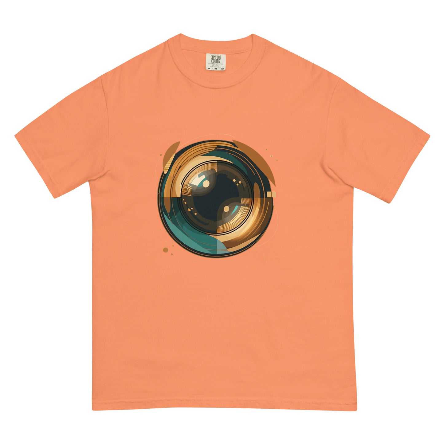 Lens Reflections garment-dyed heavyweight t-shirt