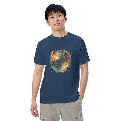 Lens Reflections garment-dyed heavyweight t-shirt