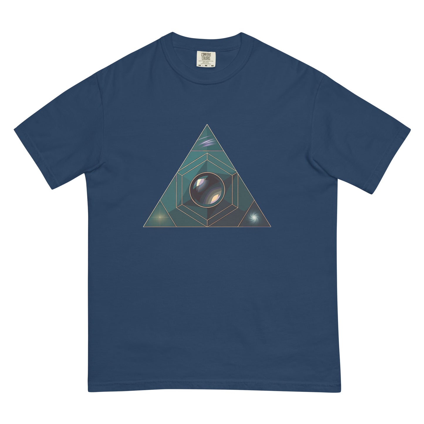 Exposure Triangle garment-dyed heavyweight t-shirt