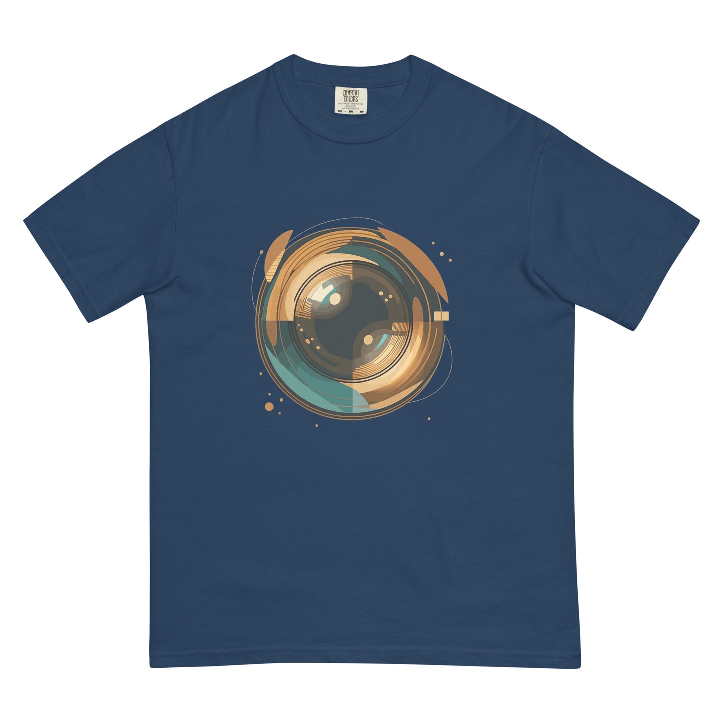 Lens Reflections garment-dyed heavyweight t-shirt