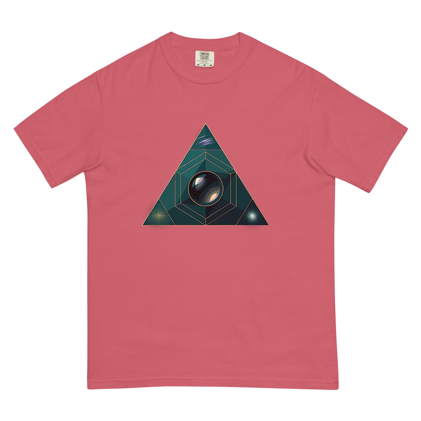 Exposure Triangle garment-dyed heavyweight t-shirt