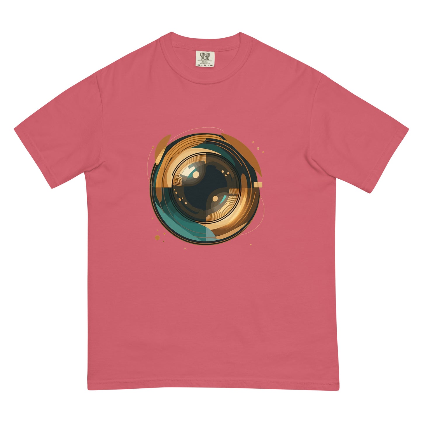 Lens Reflections garment-dyed heavyweight t-shirt