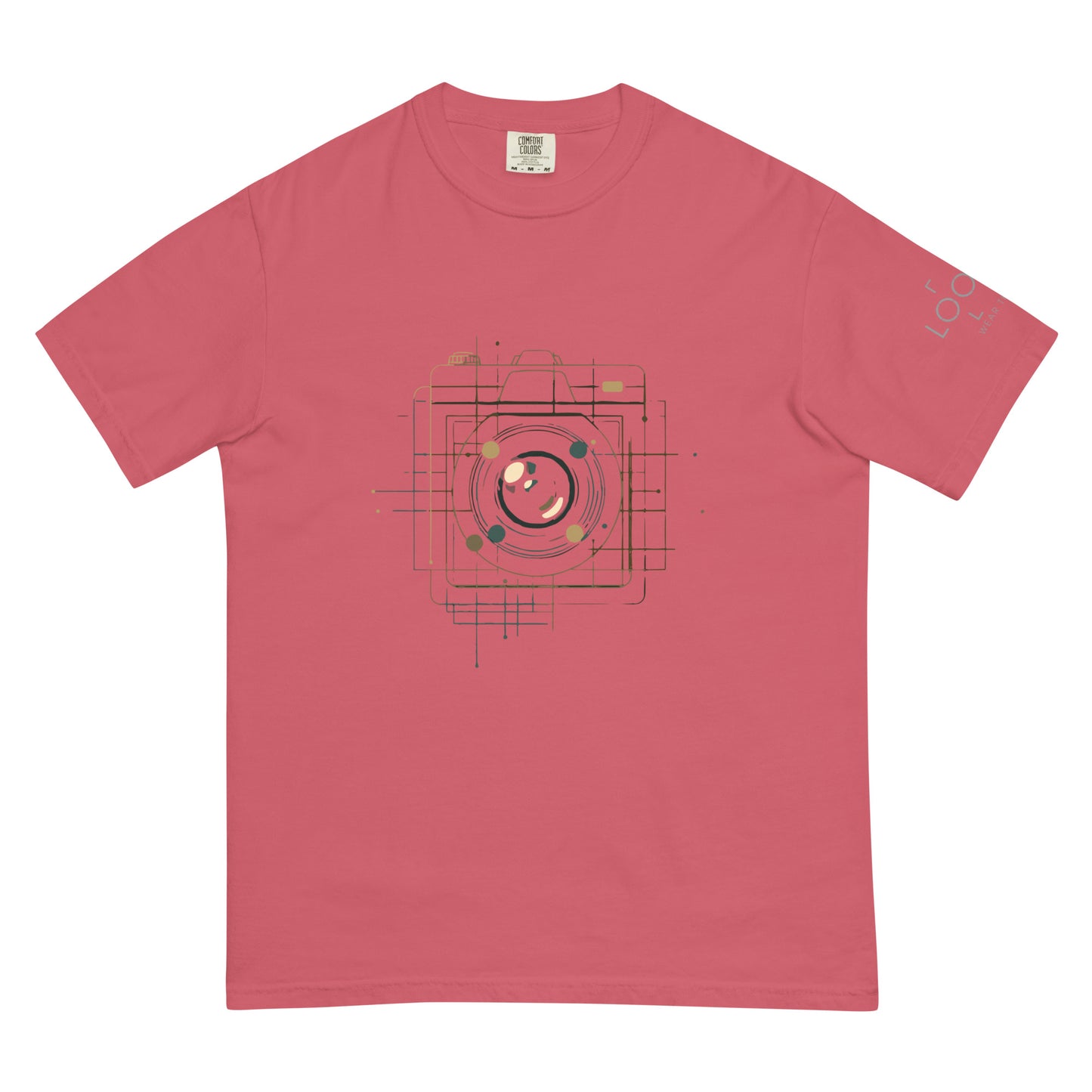 Loomin Lightgrid garment-dyed heavyweight t-shirt