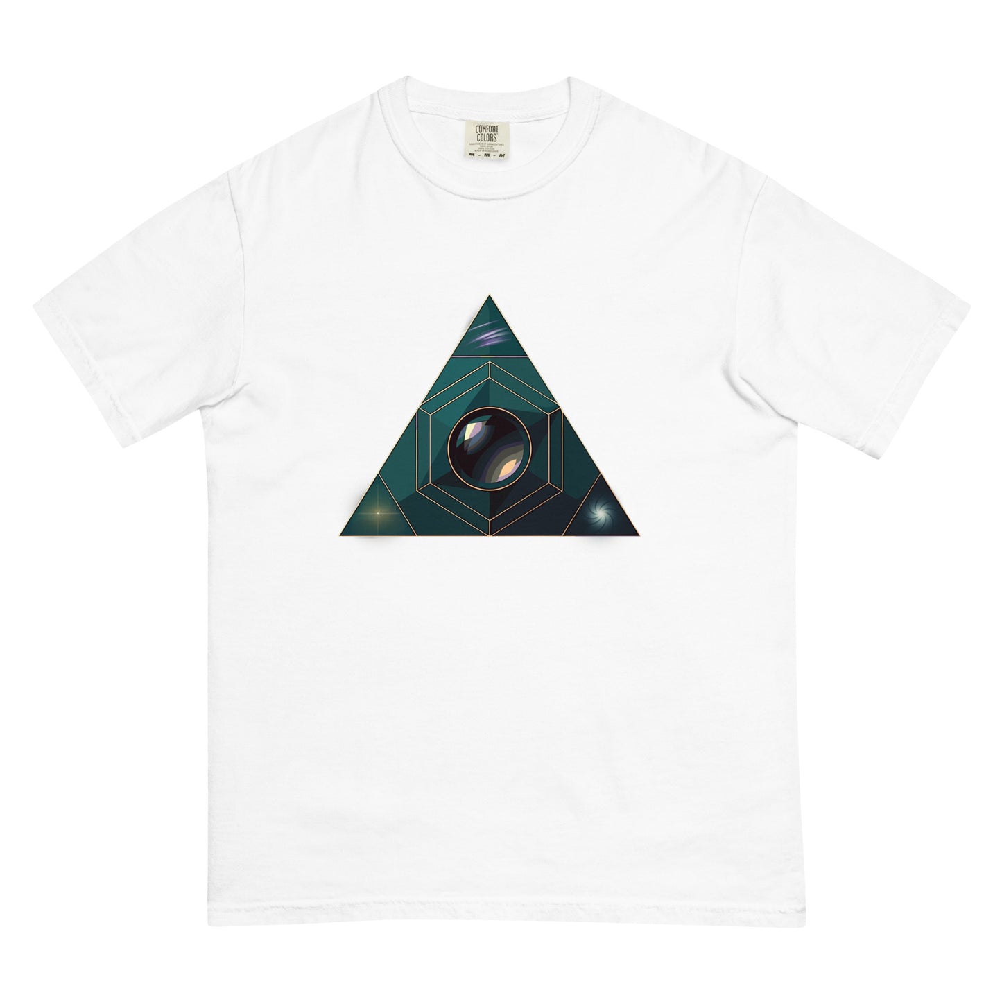 Exposure Triangle garment-dyed heavyweight t-shirt