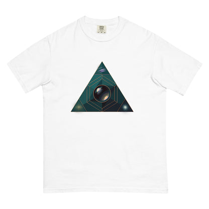 Exposure Triangle garment-dyed heavyweight t-shirt
