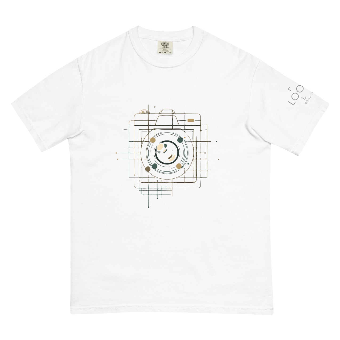 Loomin Lightgrid garment-dyed heavyweight t-shirt